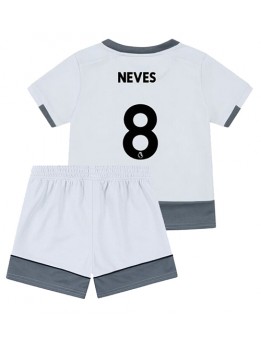 Wolves Ruben Neves #8 Ausweichtrikot für Kinder 2022-23 Kurzarm (+ Kurze Hosen)